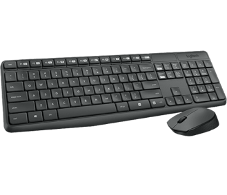 Bezdrôtová klávesnica + myš Logitech MK235 CZ/SK 2.4GHz