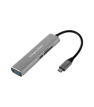 Multiport USB-C / HDMI, USB3, USB-C a čítačka microSD, SD