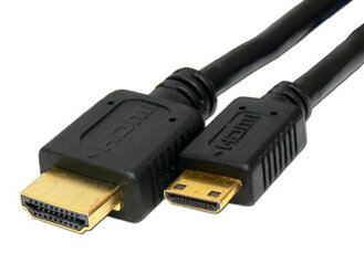Šnúra HDMI / miniHDMI 1,8m pozlátená