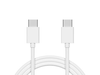 Šnúra USB-C 1m biela rýchlonabíjacia