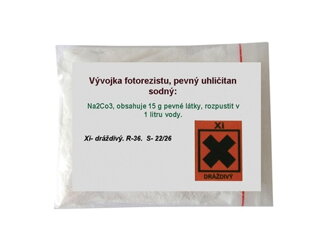 Vývojka negatívneho fotorezitu (chlorid železitý) pevný 15g
