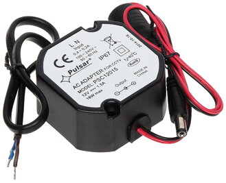 Impulzný zdroj 12V/1500mA IP67