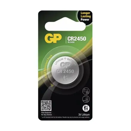 Líthiová batéria GP CR2450 3V 590mAh