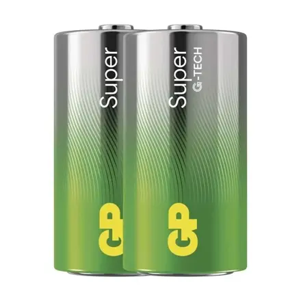 Batérie C (R14 ) GP Super Alkaline, 2ks Batérie C (R14 ) GP Super Alkaline, 2ks
