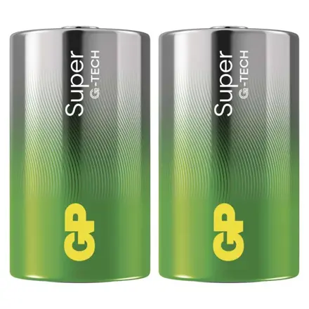 Alkalická batéria GP Super LR20 (D) 