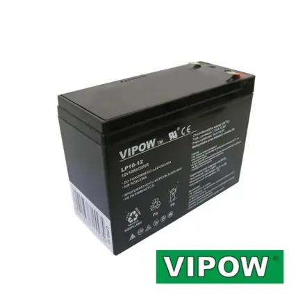 Bezúdržbový akumulátor 12 V / 10 Ah VIPOW