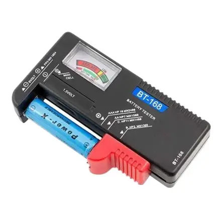 Analógový tester baterií BT-168
