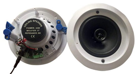 Bluetooth reproduktor stropný WS560BT biely, 2ks