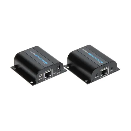 Extender HDMI po UTP 60m s IR a rozbočovačom 
