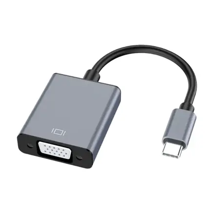Prevodník USB-C na VGA 1080P