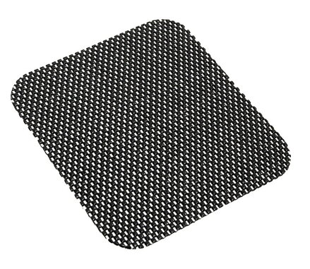 Protišmyková podložka 20 x 22 cm, oblé hrany, čierna