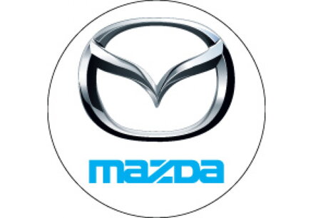 Živicové samolepky na disky 4ks 55mm - Mazda 2