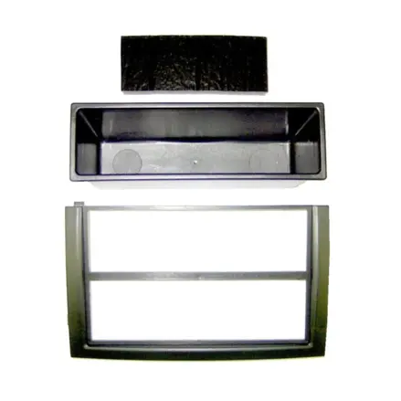 Plastový rámik autorádia pre Škoda Fabia 2003 - 2006, 2DIN