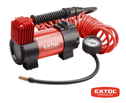 Kompresor celokovový EXTOL CC 160 12V 10bar