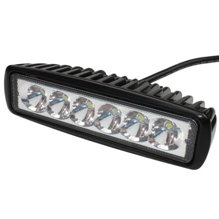 Prídavné LED svietidlo na auto 12-24V 18W obdĺžnik