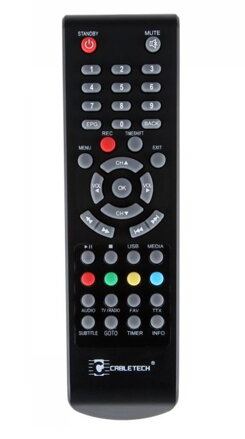 Diaľkový ovládač Cabletech URZ0090 DVB-T