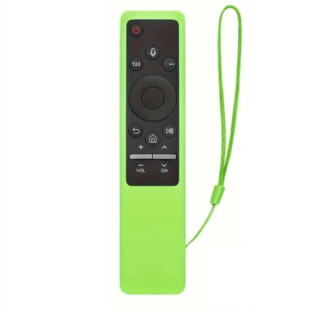 Silikónové puzdro pre ovládače SAMSUNG rady BN59 SMART, neónová žltá