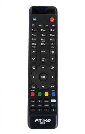 Originálny diaľkový ovládač AMICO CCC, HD8155