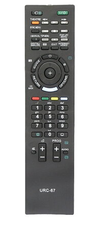 Univerzálny ovládač URC-67 pre TV/DVD značky Sony
