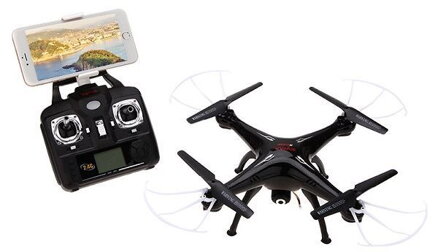 RC dron SYMA X5SW 2,4 GHZ FPV WI-FI s kamerou