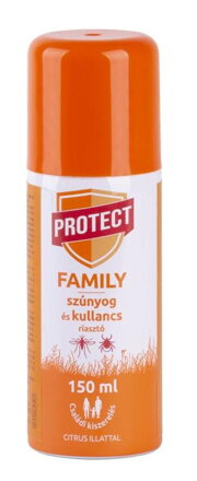 Repelent proti hmyzu, komárom a kliešťom, 150 ml, PROTECT