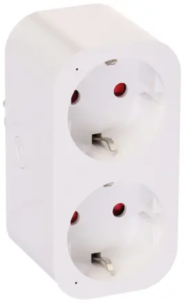 SMART dvojitá zásuvka ATLO-P2F, Wi-Fi, TUYA 