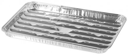 Hliníková miska na grilovanie MagicHome 34x23x2.5 cm, 3 ks