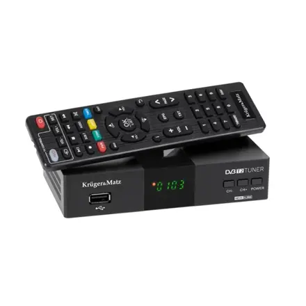 DVB-T2 set-top box KRUGER & MATZ KM0550D