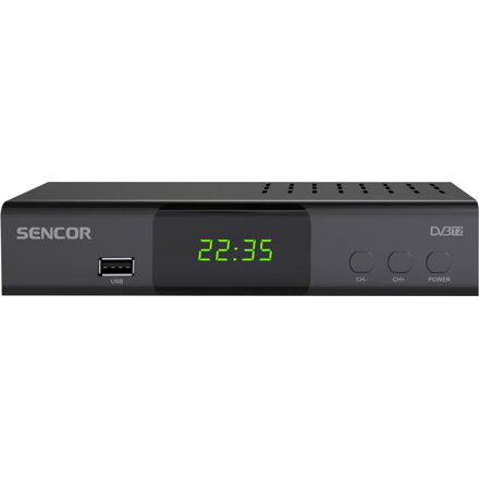 DVB-T prijímač SENCOR SDB 5007T H.265 (HEVC)