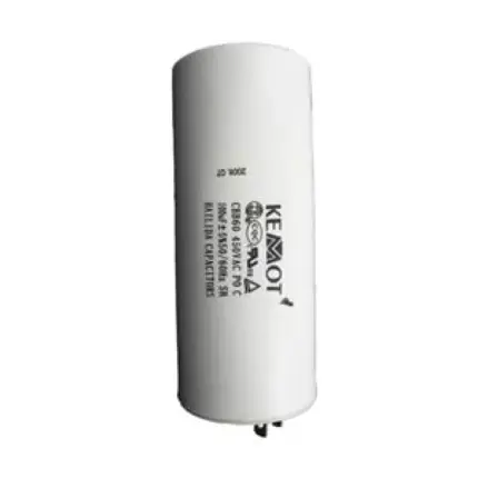 Motorový kondenzátor 100 uF / 450 VAC, 4-pin