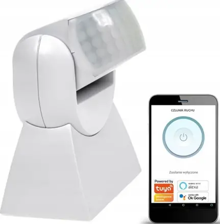 SMART PIR čidlo ST15W nástené IP65, Wifi TUYA