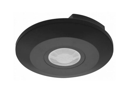Smart PIR detektor pohybu stropný 360° IP65, WIFI TUYA, čierny