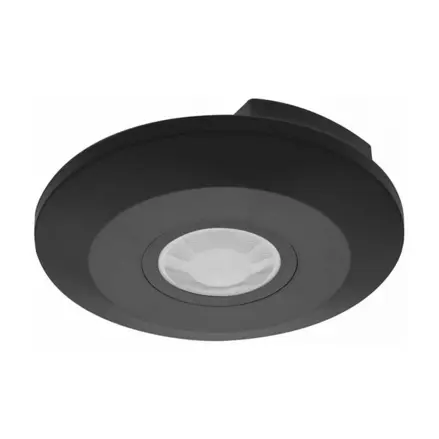 Smart PIR detektor pohybu stropný 360° IP65, WIFI TUYA, čierny