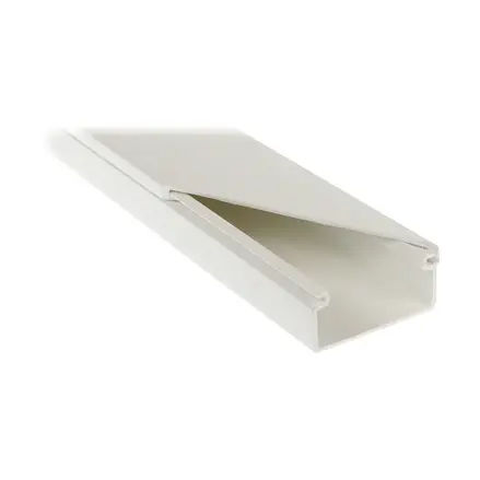 PVC inštalačná káblová lišta 32x15mm biela 2m (IBA OSOBNÝ ODBER)