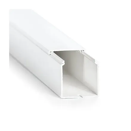 PVC inštalačná káblová lišta 40x40mm biela 2m (IBA OSOBNÝ ODBER)
