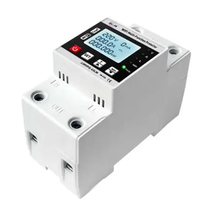 Istič s elektromerom na DIN lištu, TUYA 3P 63A s ovládaním cez WiFi 