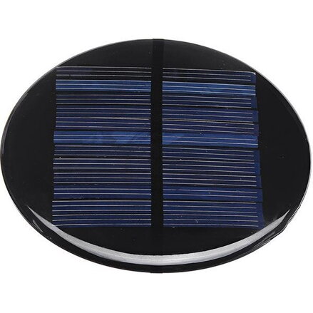 Solárny polykryštalický článok 5V/110mA pr.90mm