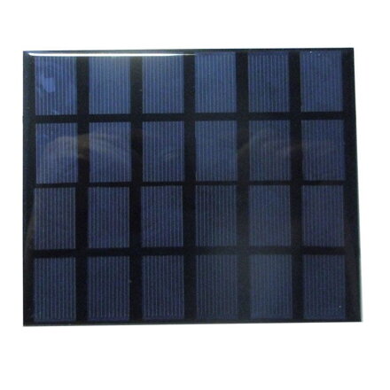 Solárny polykryštalický článok 6V/2W 135x110mm