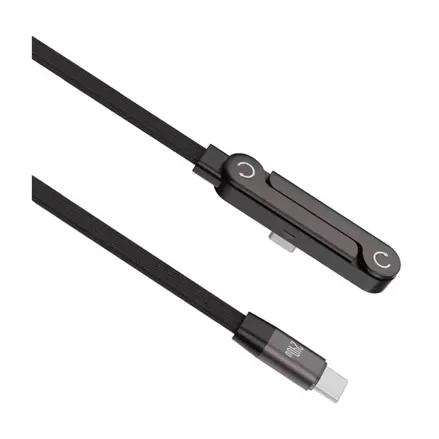 USB-C kábel s integrovaným stojanom, 240W, 1m