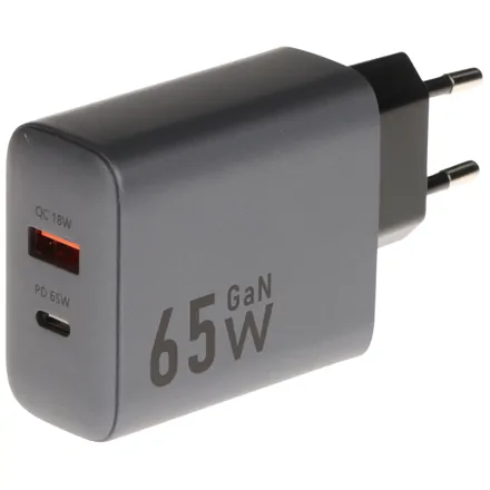 Sieťová nabíjačka USB 65W GaN, Delta Power