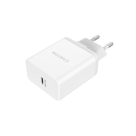 Vysokorýchlostná nabíjačka do steny Canyon CNE-CHA20W03 1xUSB-C, 20W