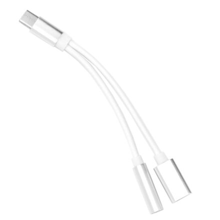 Adaptér USB-C na Jack 3.5mm + USB-C