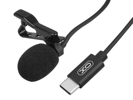 Mikrofón pre mobilné telefóny USB-C s klipom