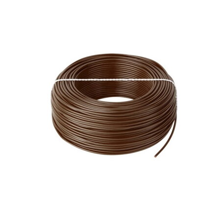 Kábel CYA 1x1,5mm hnedý (H07V-K) lanko