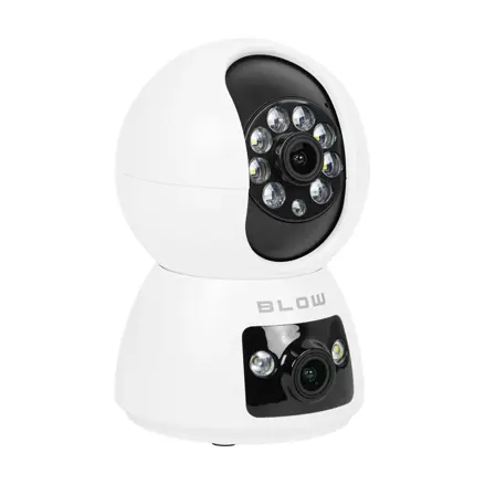 WiFi otočná kamera 3Mpx + 3Mpx BLOW T-266, Tuya