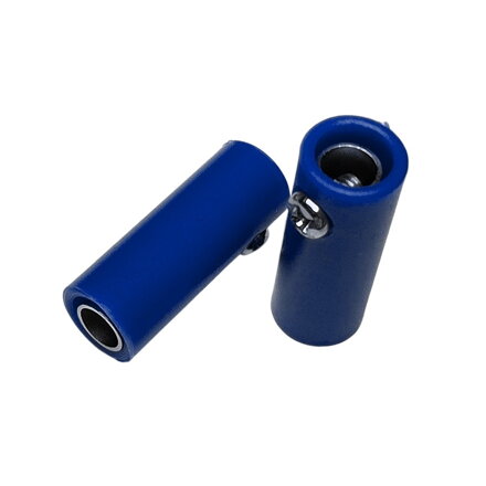 Banánik zdierka 4mm na kábel, modrá