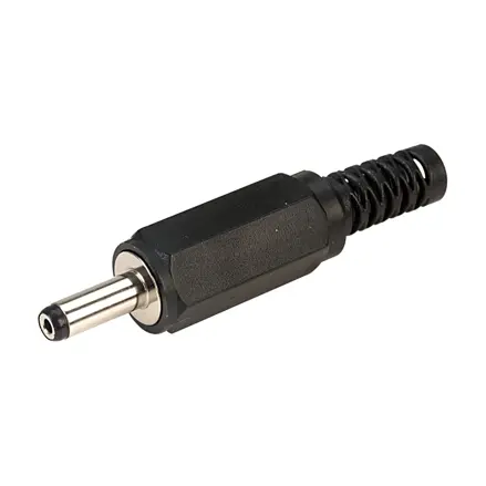 DC konektor 1.0/3.0/9 mm, priamy, plast
