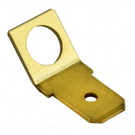 Faston konektor pre akumulátory M5 konektor 6,3mm