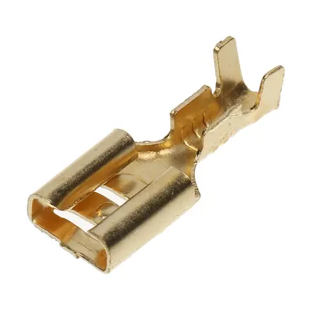 FASTON zdierka plochá 9,5 mm, 2–4 mm², neizolovaná