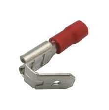 Faston rozbočovač 6.3mm, vodič 0.5-1.5mm červený